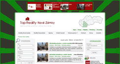 Desktop Screenshot of priestory.reality-novezamky.eu