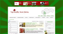 Desktop Screenshot of byty.reality-novezamky.eu