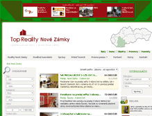 Tablet Screenshot of byty.reality-novezamky.eu